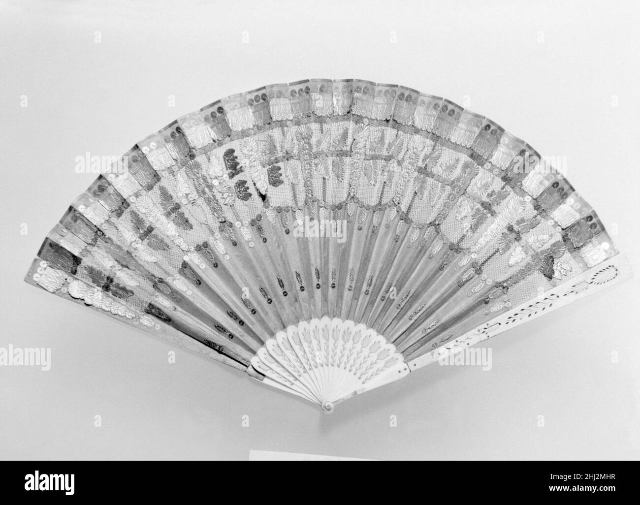 Fan 1800–1833 Französisch. Lüfter 209739 Stockfoto