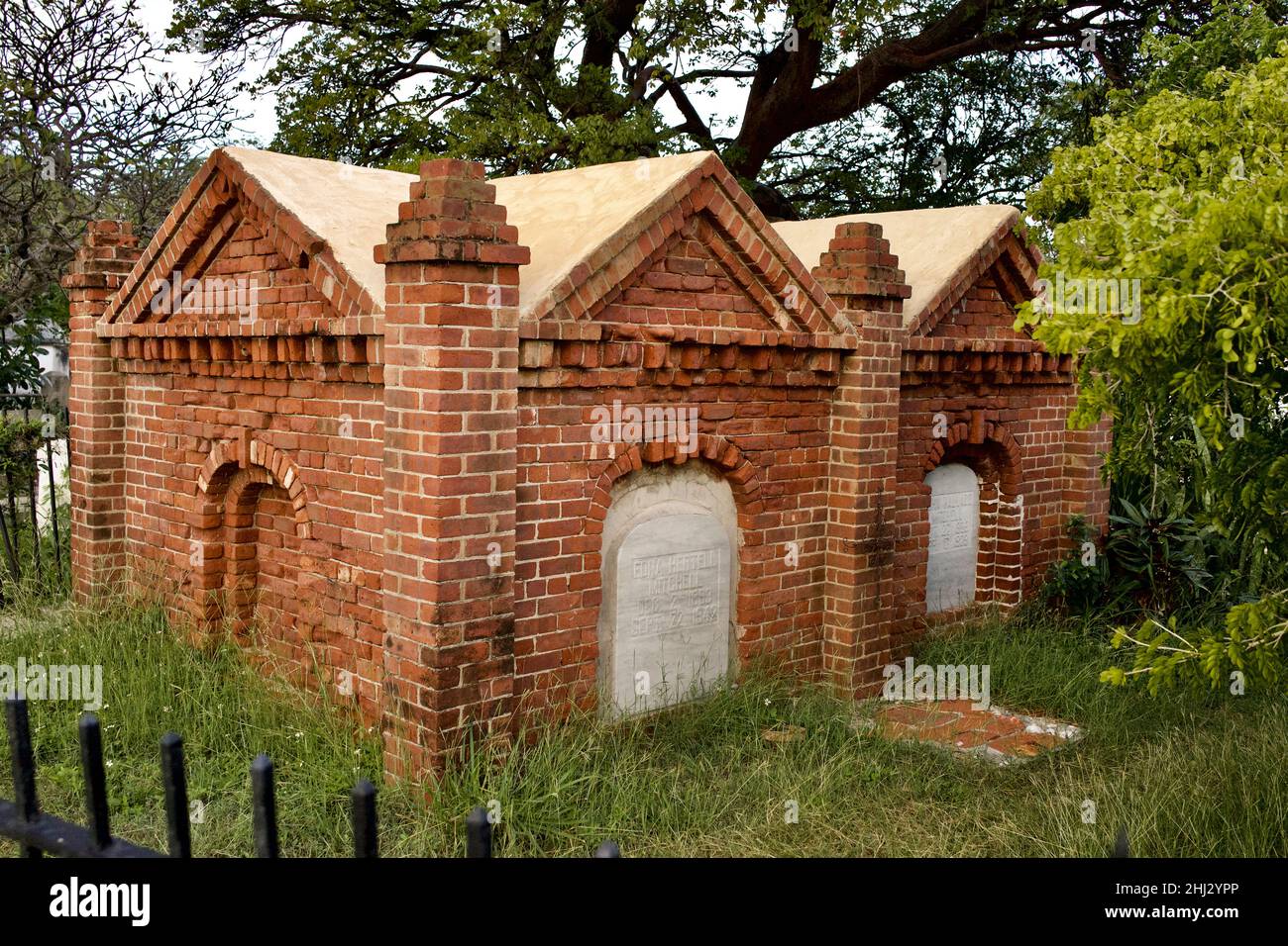 Key West Cemetery in Key West, Florida, Florida, USA. Insel Urlaubsziel für entspannten Tourismus. Stockfoto