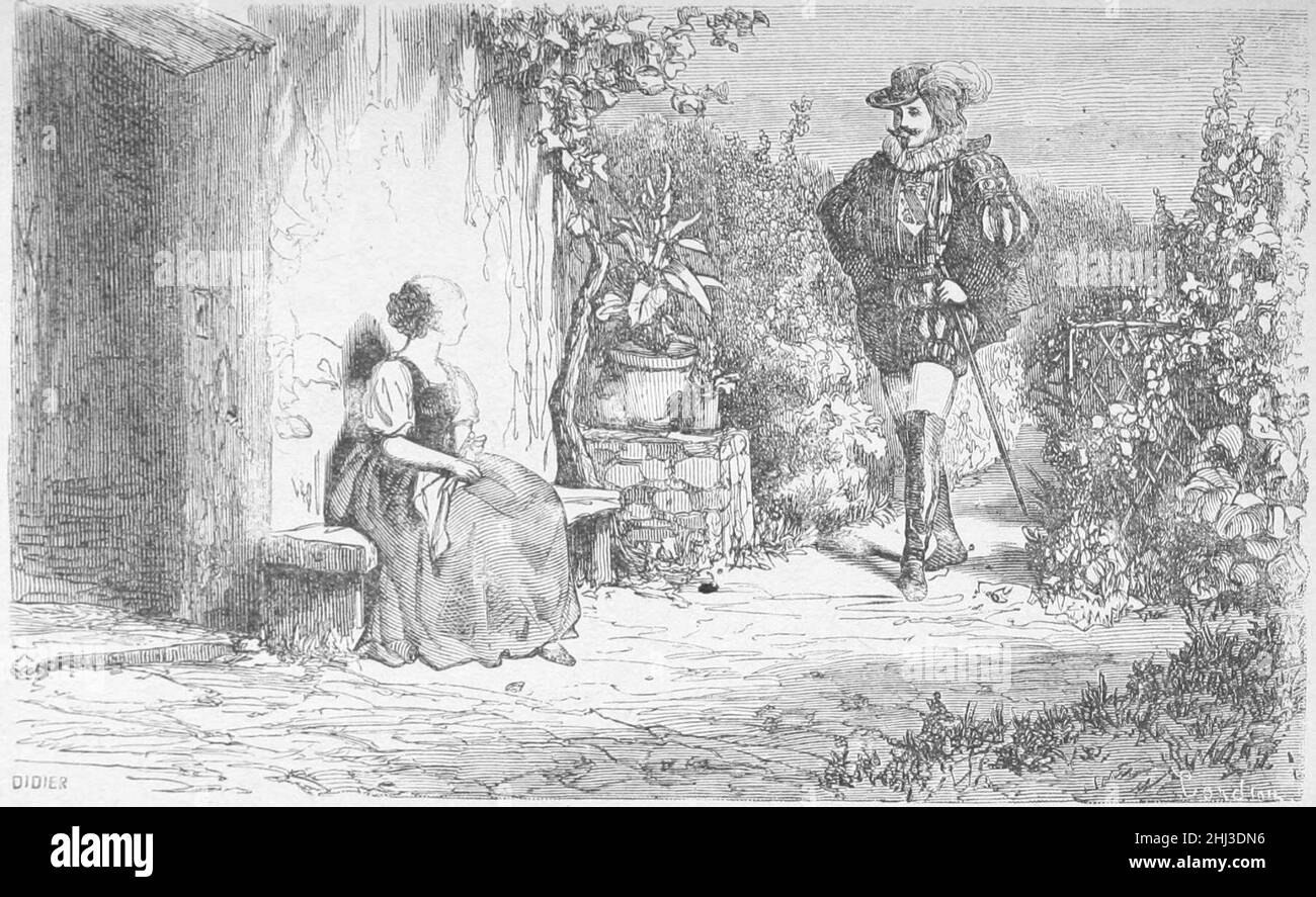 Ségur, Nouveaux contes de fées, p109. Stockfoto