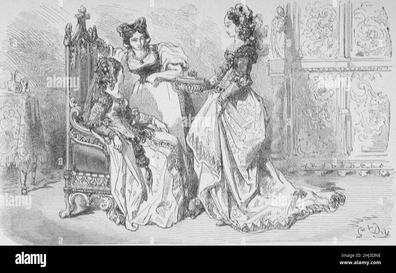 Ségur, Nouveaux contes de fées, p213. Stockfoto