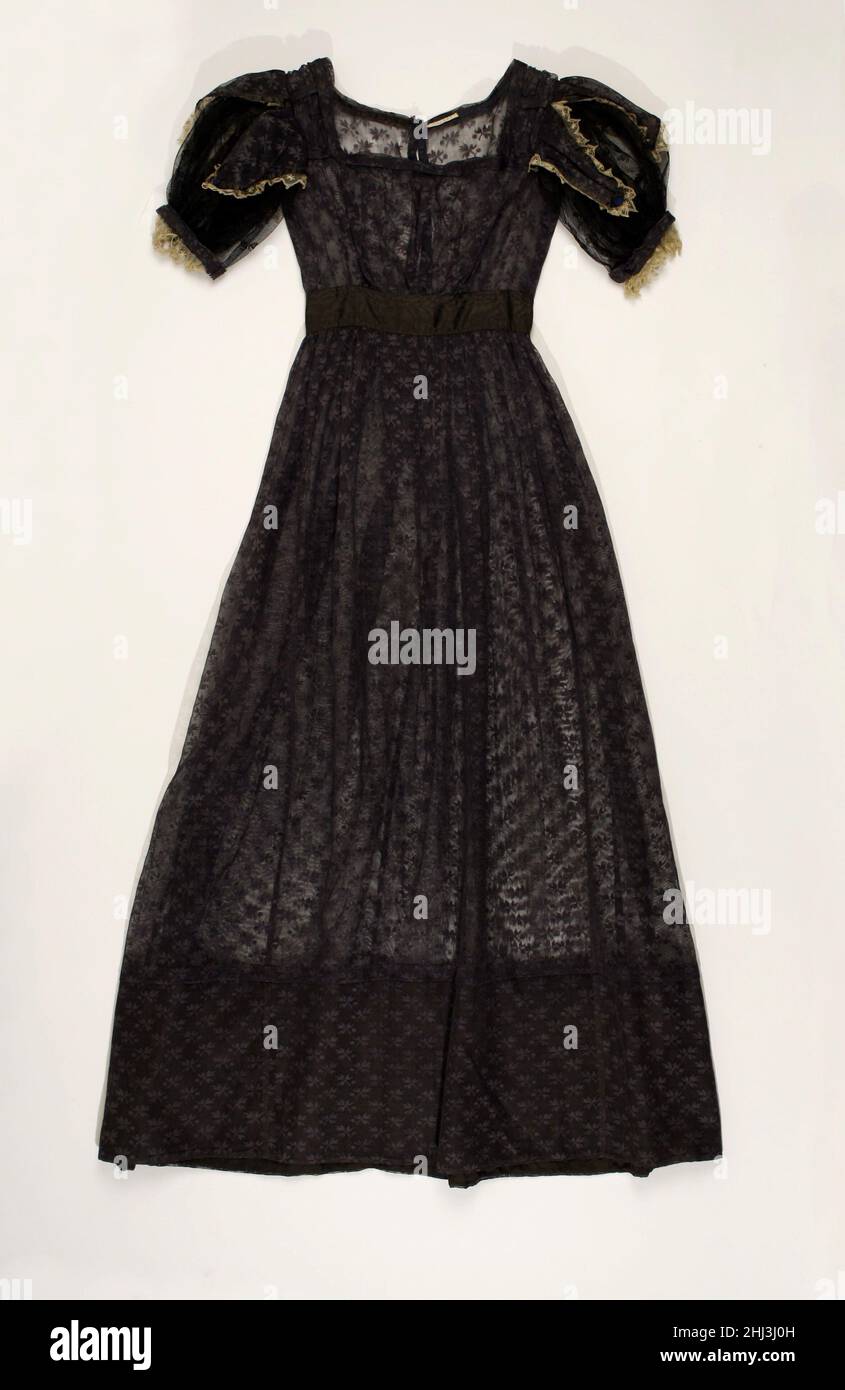 Kleid 1821–22 Amerikanisch. Kleid 98069 Stockfoto