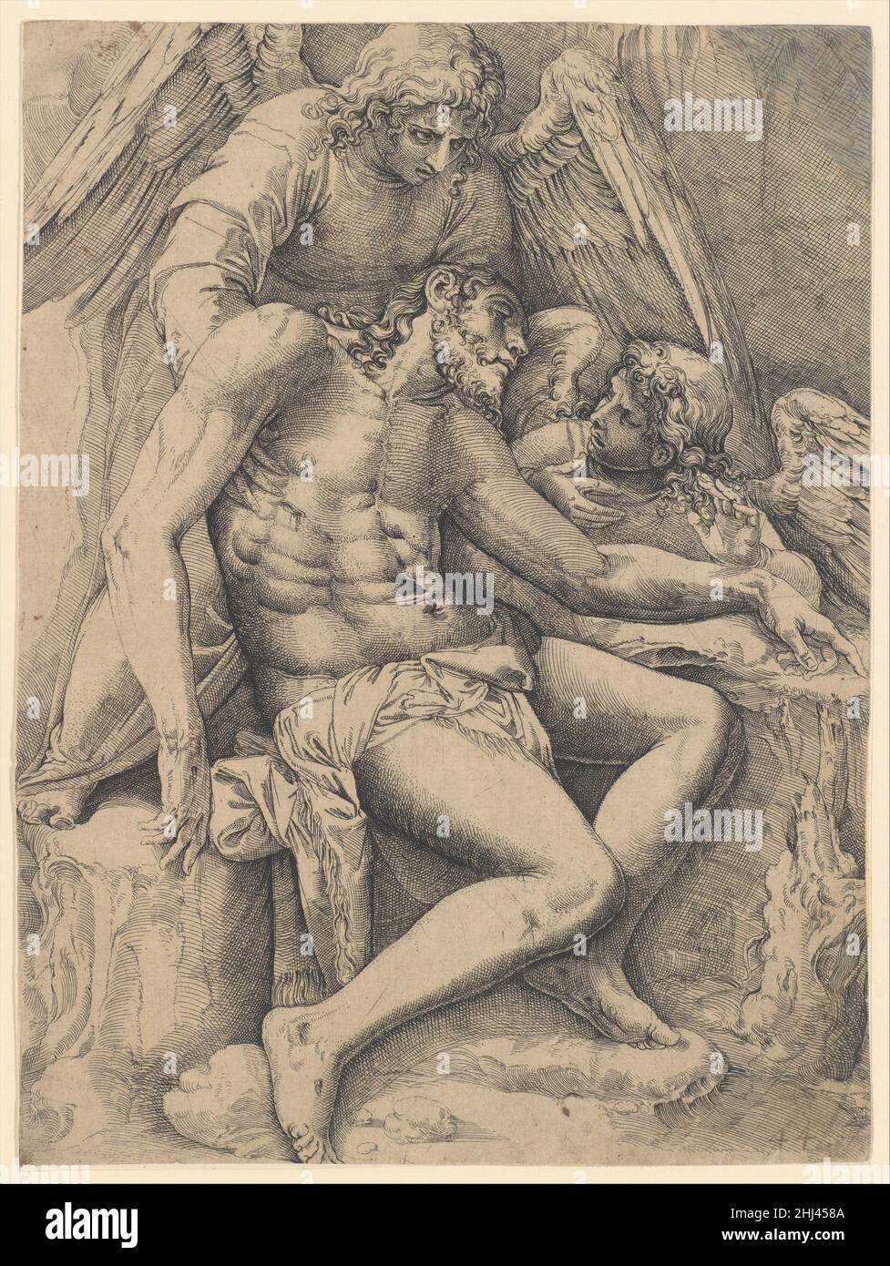 Fronleichnam vor 1555 Battista Franco Italienisch. Fronleichnam 371656 Stockfoto