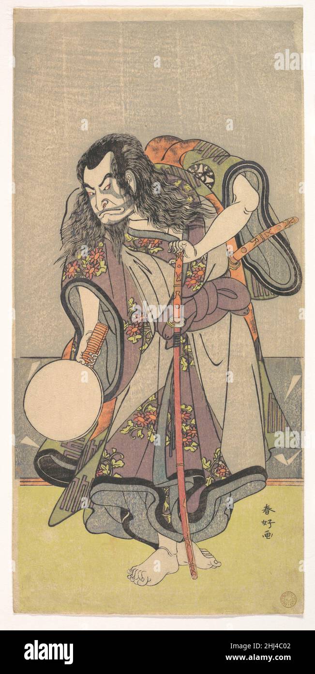 Die erste Nakamura Nakazo als Samurai Ca. 1780 Katsukawa Shunkō