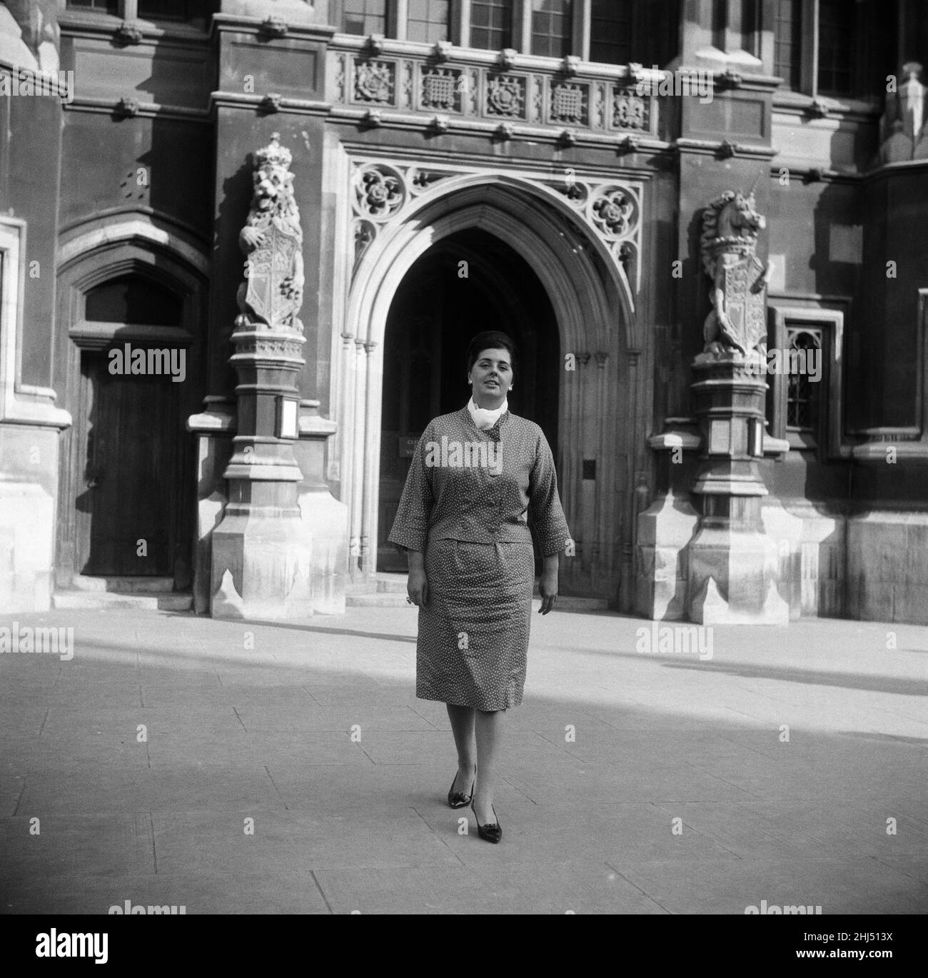 Betty Boothroyd. 13th. September 1960. Stockfoto