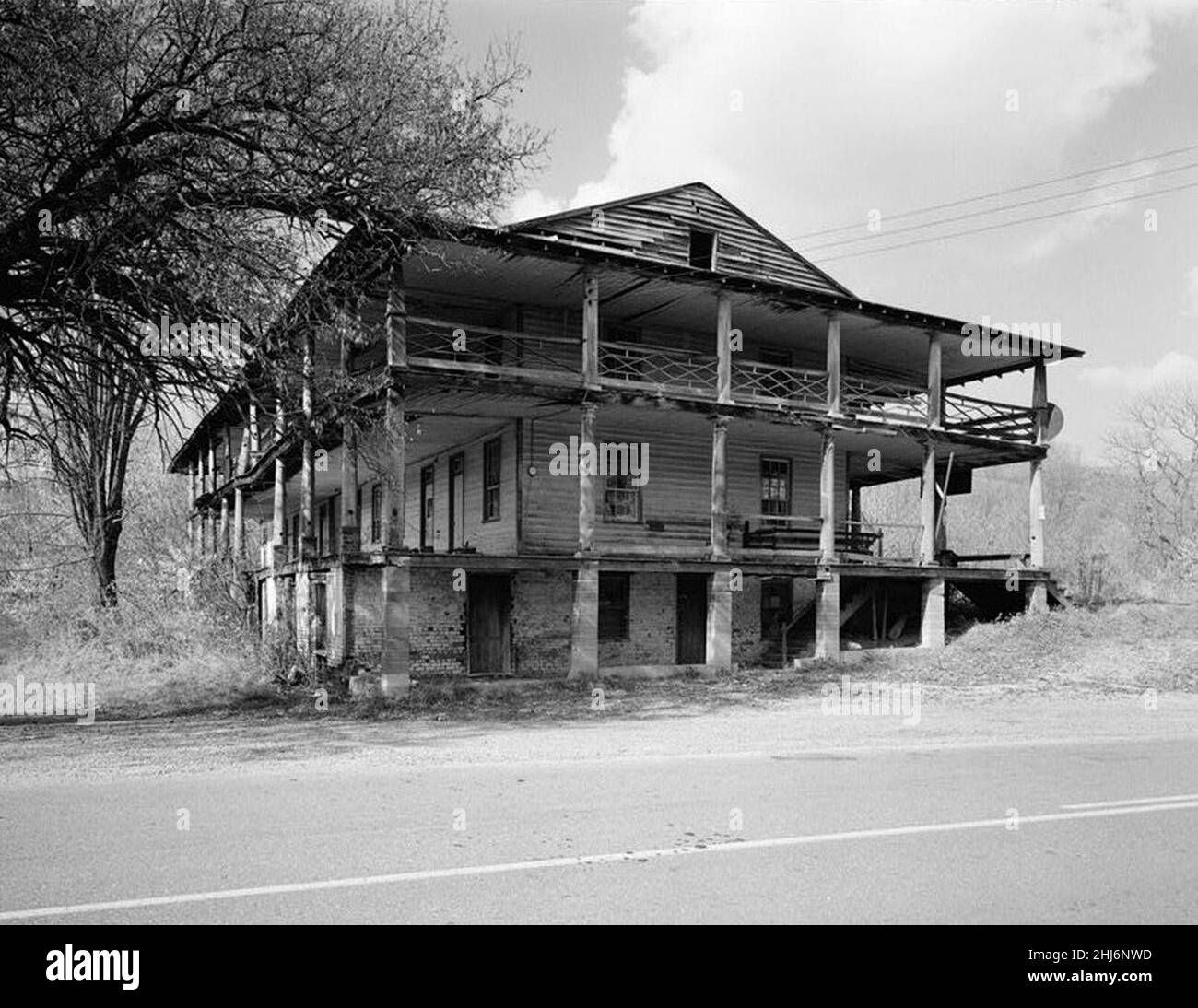 Sweet Chalybeate Springs, Hauptgebäude, State Route 311, Sweet Chalybeate (Alleghany County, Virginia). Stockfoto