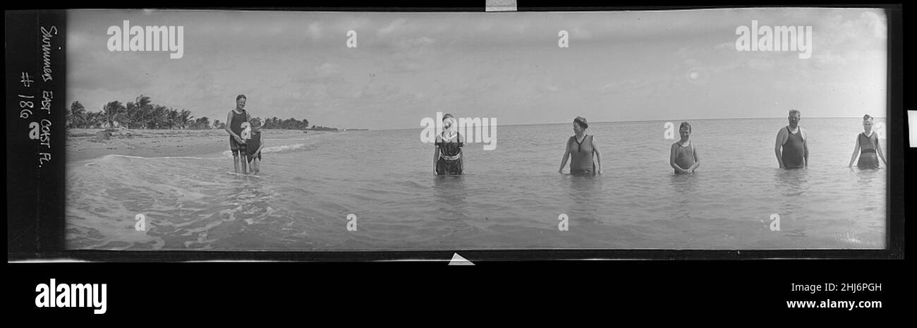 Schwimmer, Ostküste Florida Stockfoto