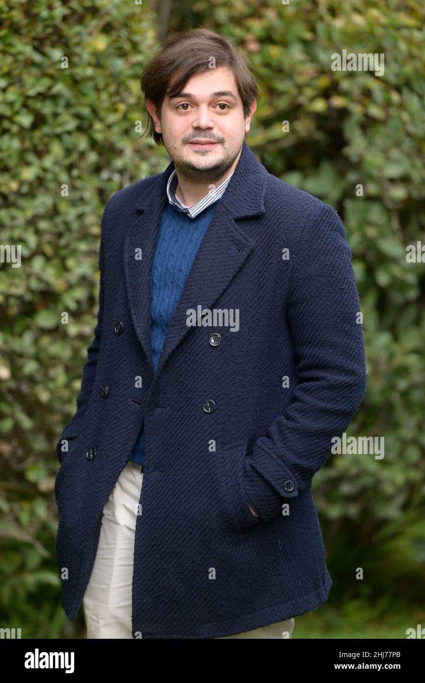 Francesco Russo nimmt an der Fotoserie L'amica geniale Storia di Chi