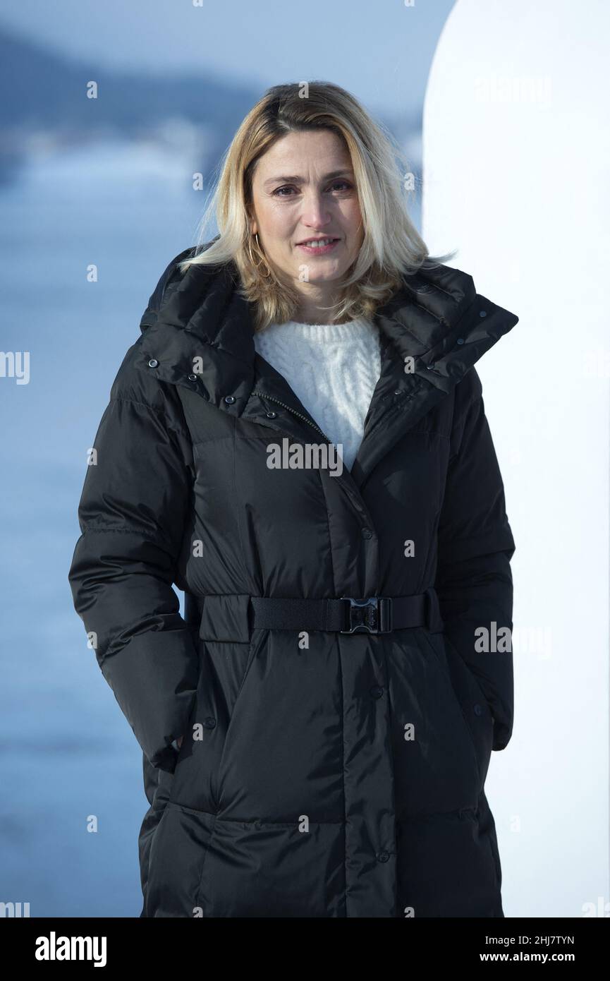 Jurymitglied Julie Gayet bei der Jury Photocall im Rahmen des Gerardmer