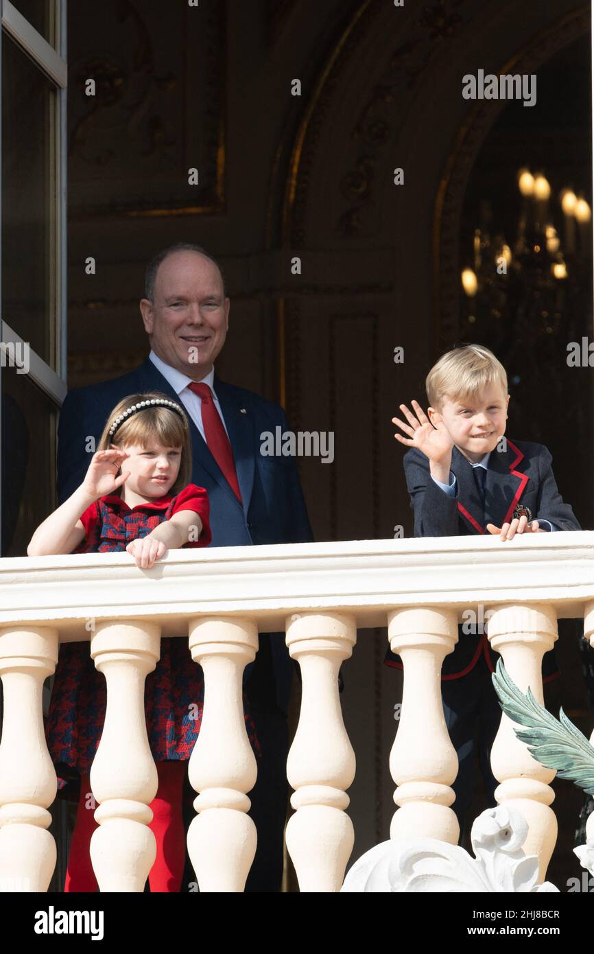 Monte Carlo, Monaco. 24th Januar 2022. Prinz Albert II von Monaco