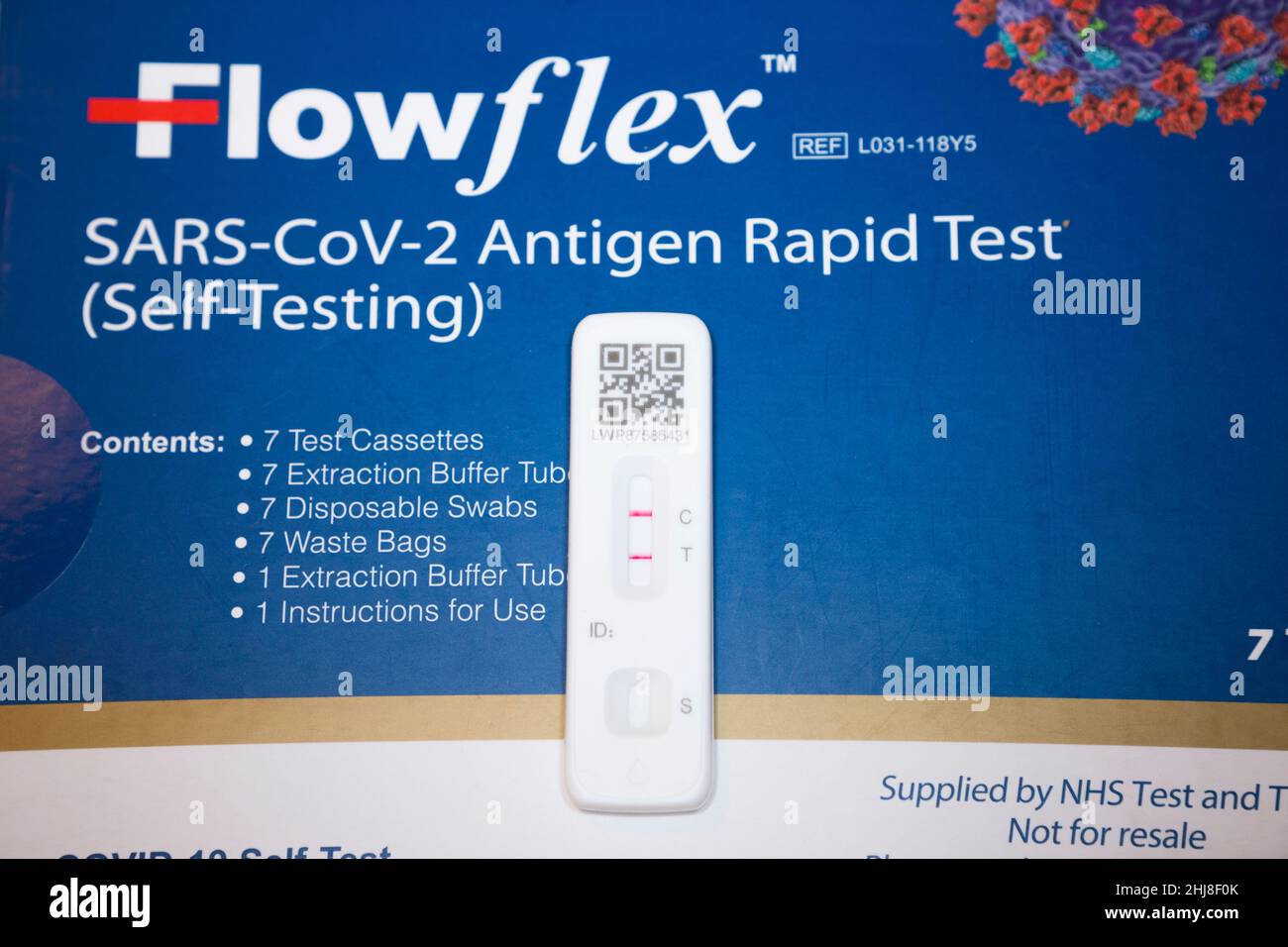 LateralFlowTest / LFT / LFD / LateralFlowDeviceKit, das während