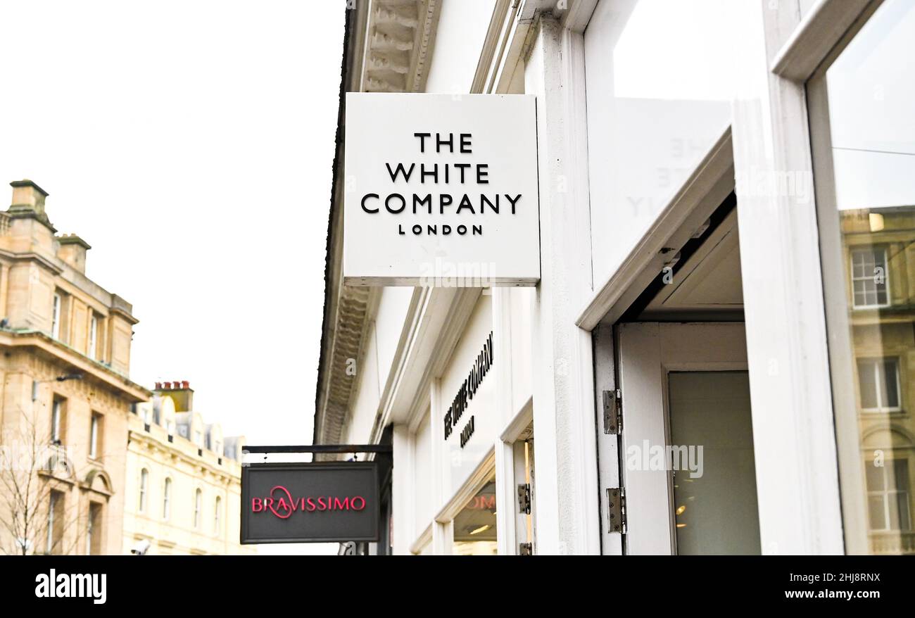 The White Company Store in North Street Brighton, England Stockfoto