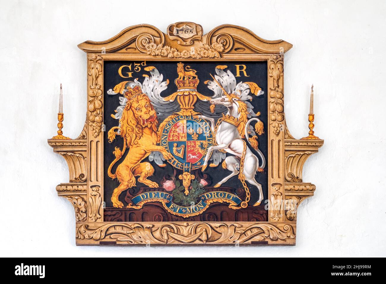 George iii coat of arms -Fotos und -Bildmaterial in hoher Auflösung – Alamy