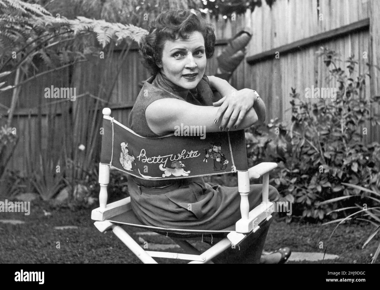 BETTY WHITE (1922-2021) amerikanische TV-Schauspielerin und Komikerin um 1958 Stockfoto