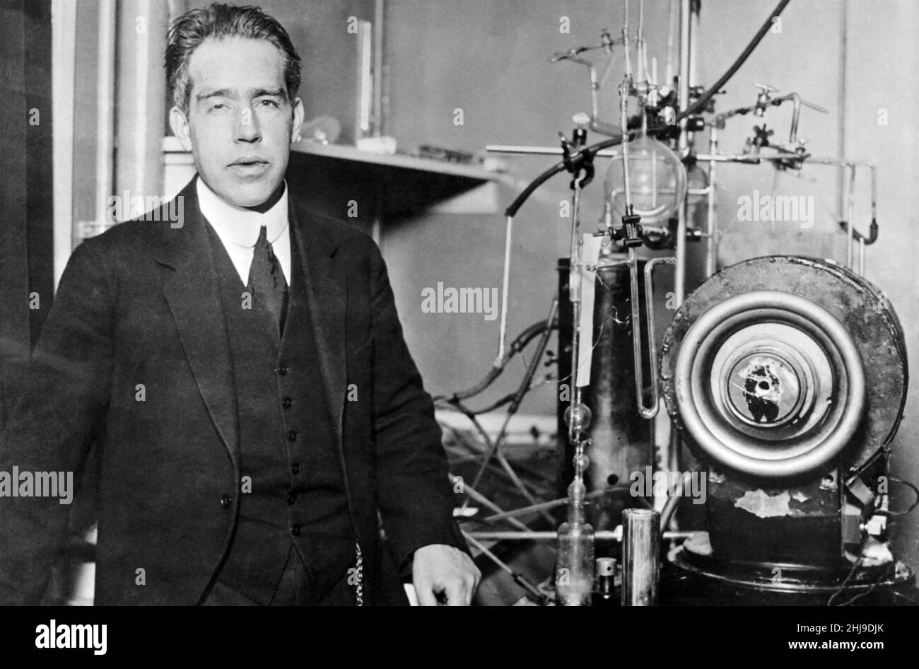 NILS BOHR (1885-1962) dänischer Physiker um 1922 Stockfoto