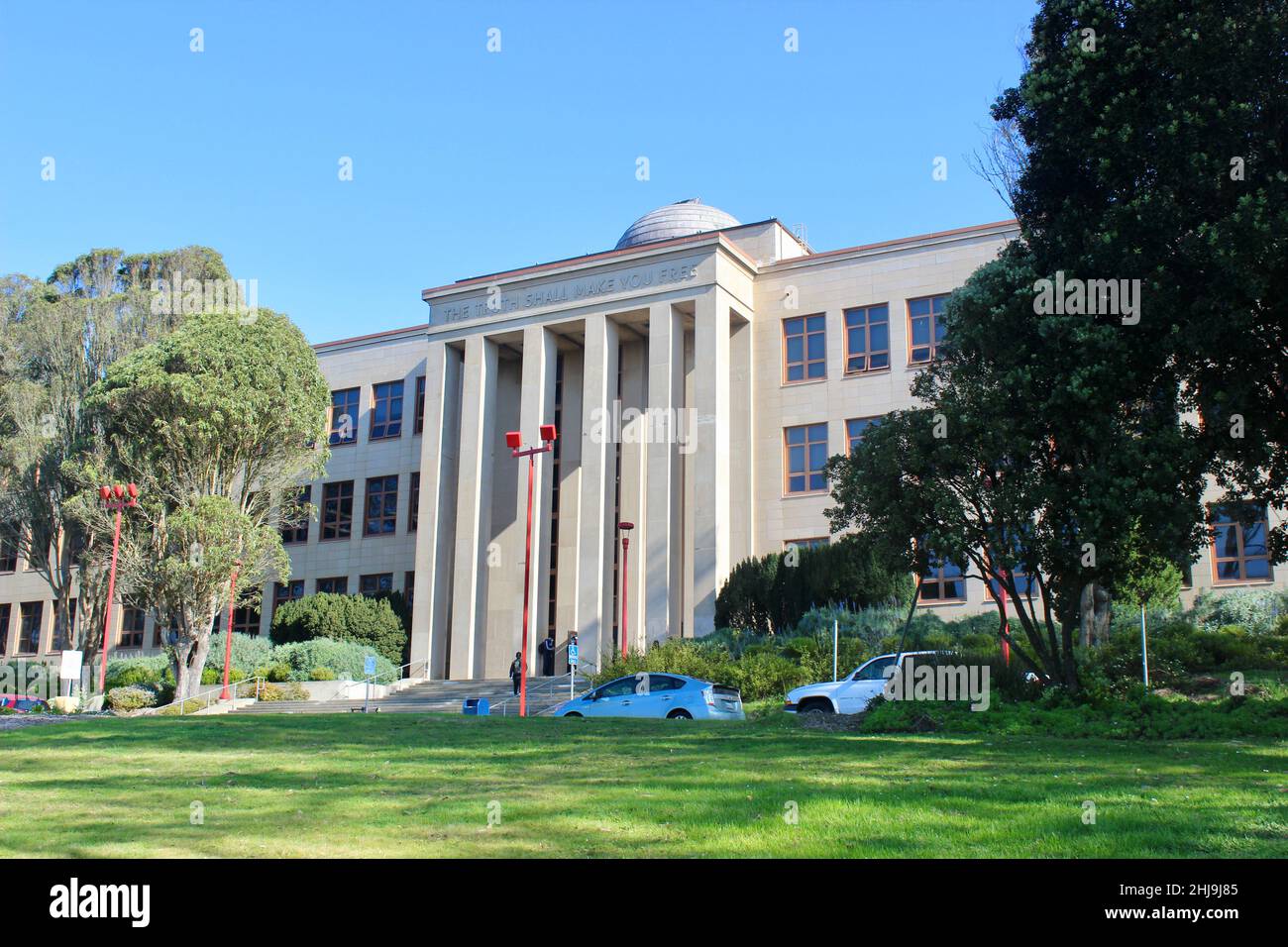 Science Hall, City College of San Francisco, San Francisco, Kalifornien Stockfoto