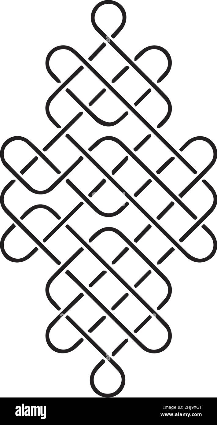keltische Knoten-Muster Stock Vektor