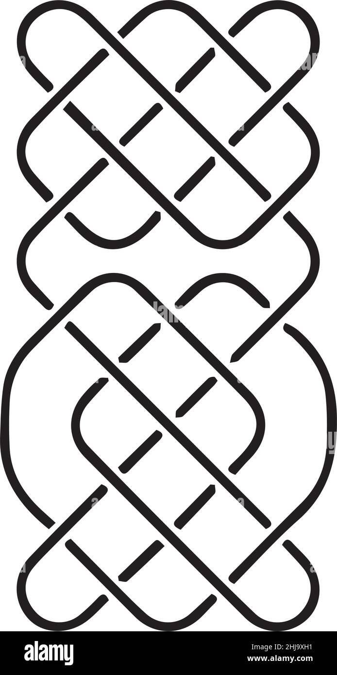 keltische Knoten-Muster Stock Vektor