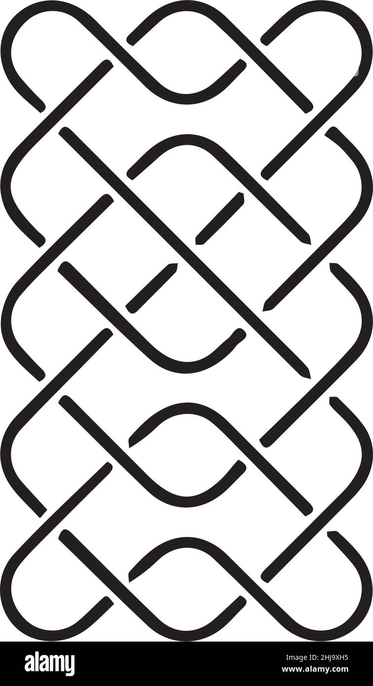 keltische Knoten-Muster Stock Vektor