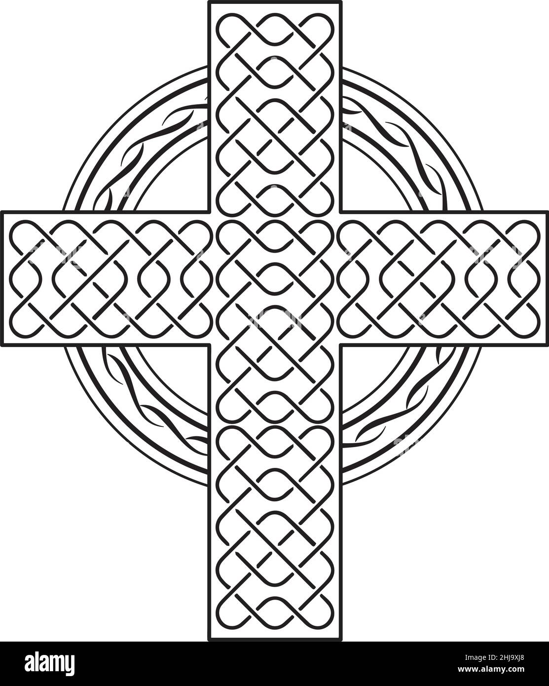 Keltisches Kreuz Stock Vektor