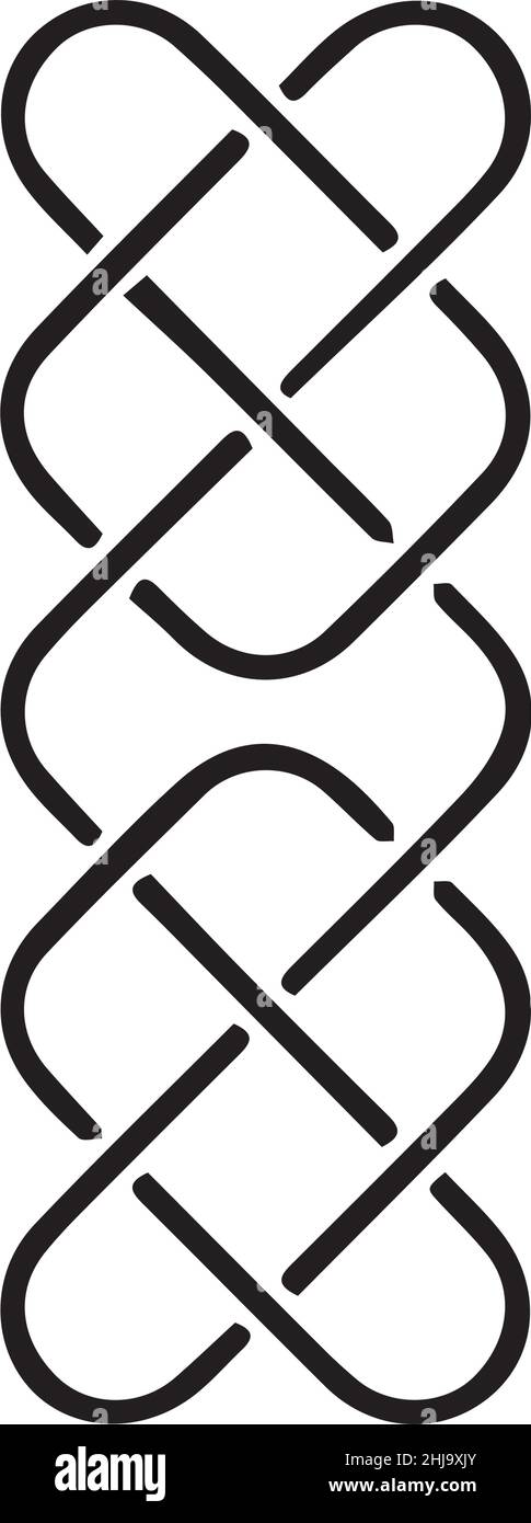 keltische Knoten-Muster Stock Vektor