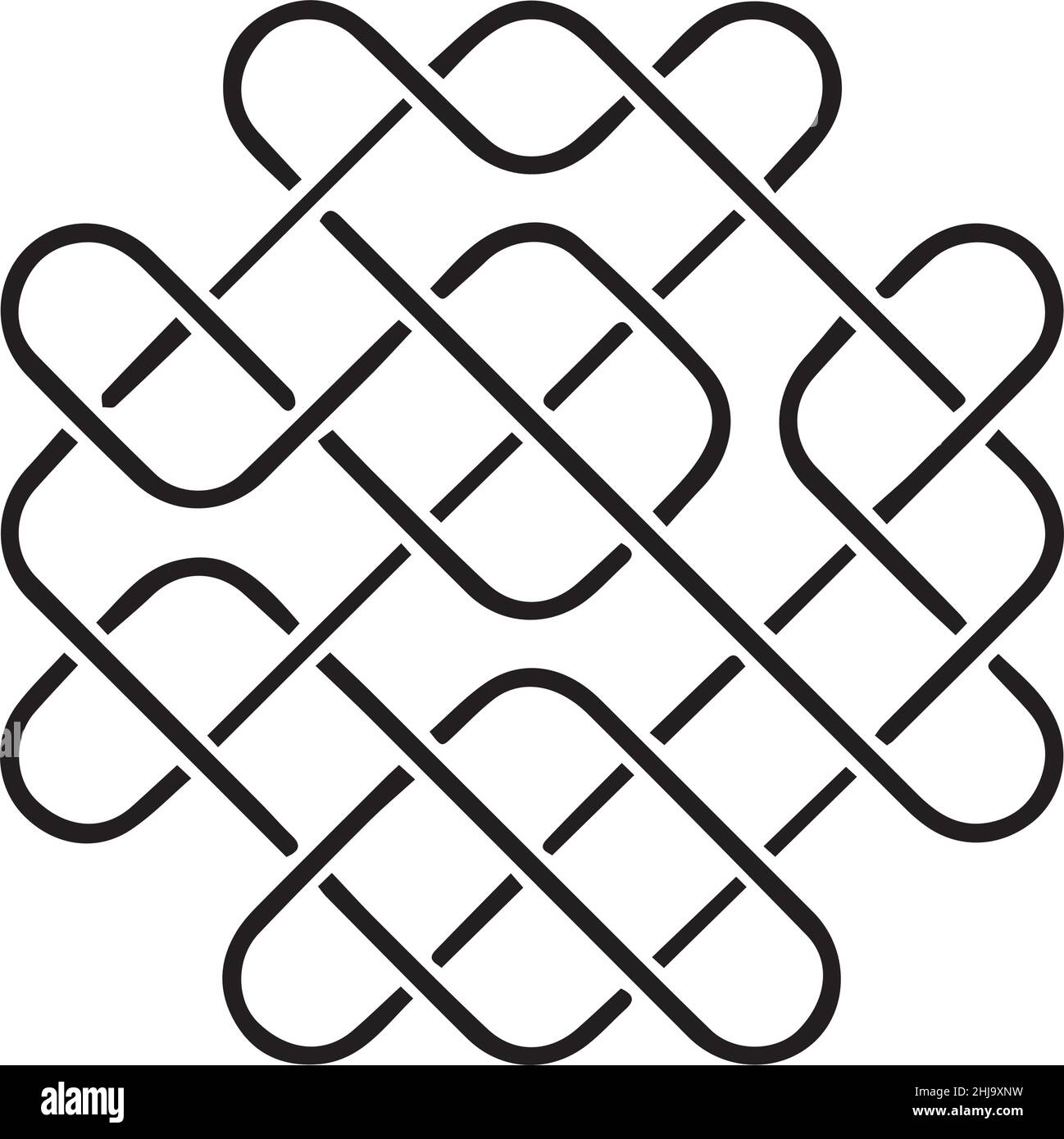 keltische Knoten-Muster Stock Vektor