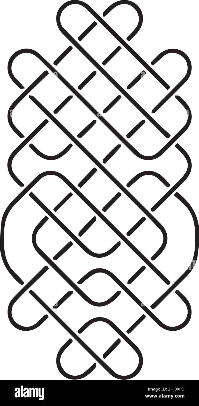 keltische Knoten-Muster Stock Vektor
