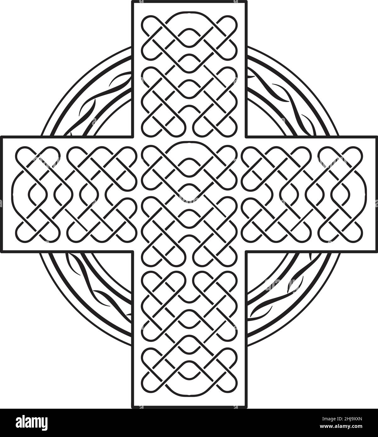 Keltisches Kreuz Stock Vektor