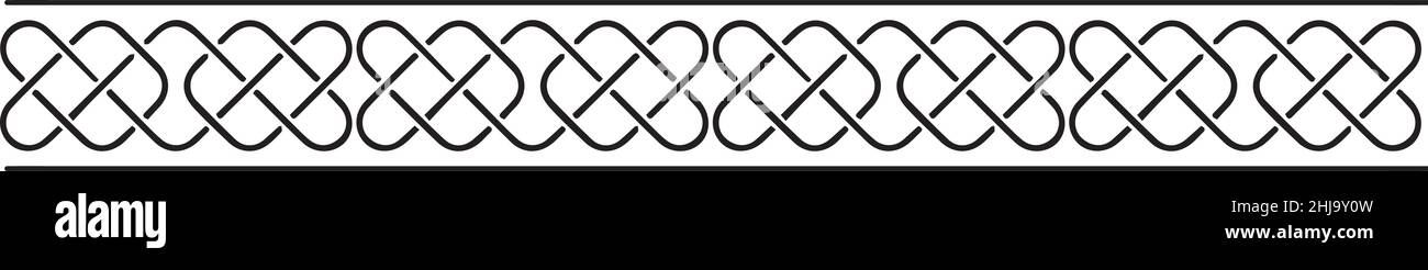 keltische Knoten-Muster Stock Vektor