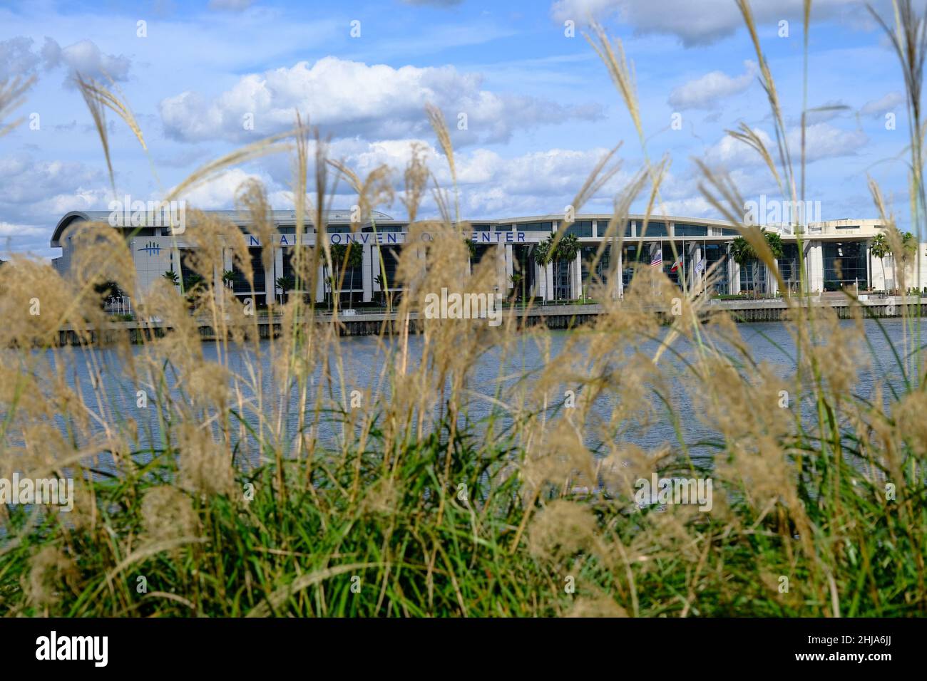 Savannah Convention Center Jenseits Von Sea Oats Stockfoto