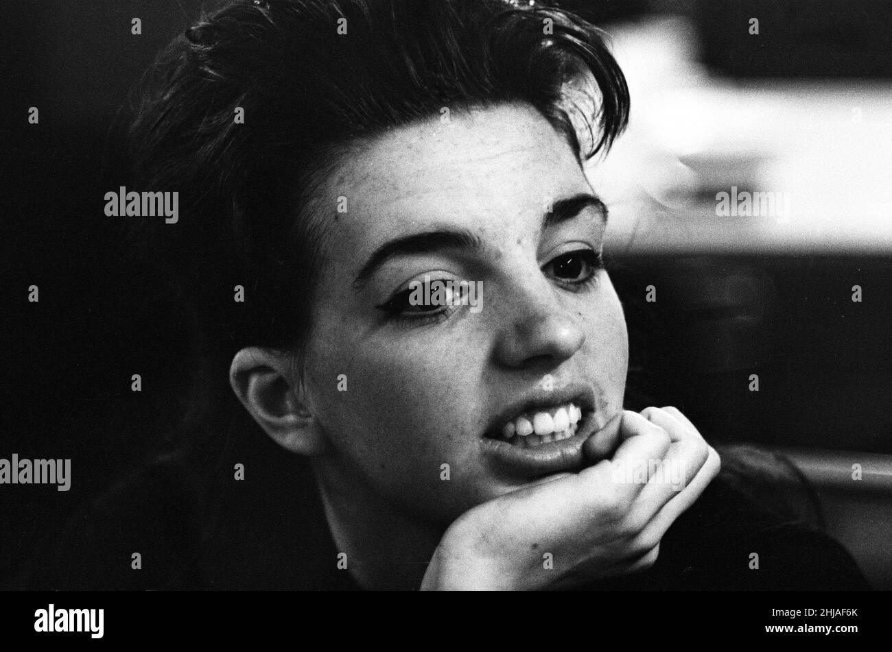 Die Schauspielerin und Sängerin Liza Minnelli, 18, in London probt für ein Fernsehspektakel. 17th. Juni 1964. Stockfoto