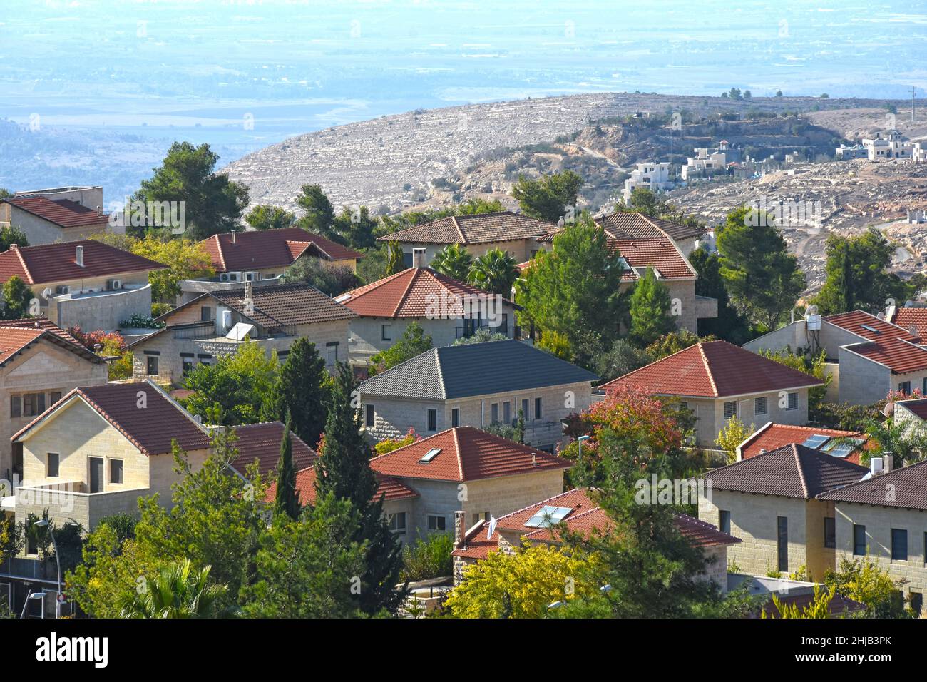 Har Adar in den Bergen Jerusalems, Israel Stockfoto