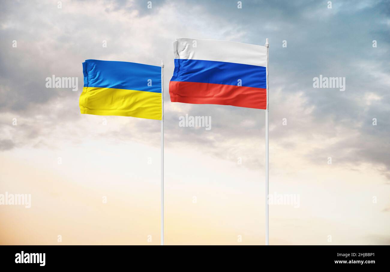 ukraine-russland-flaggen-2022-stopp-kriege-stockfotografie-alamy