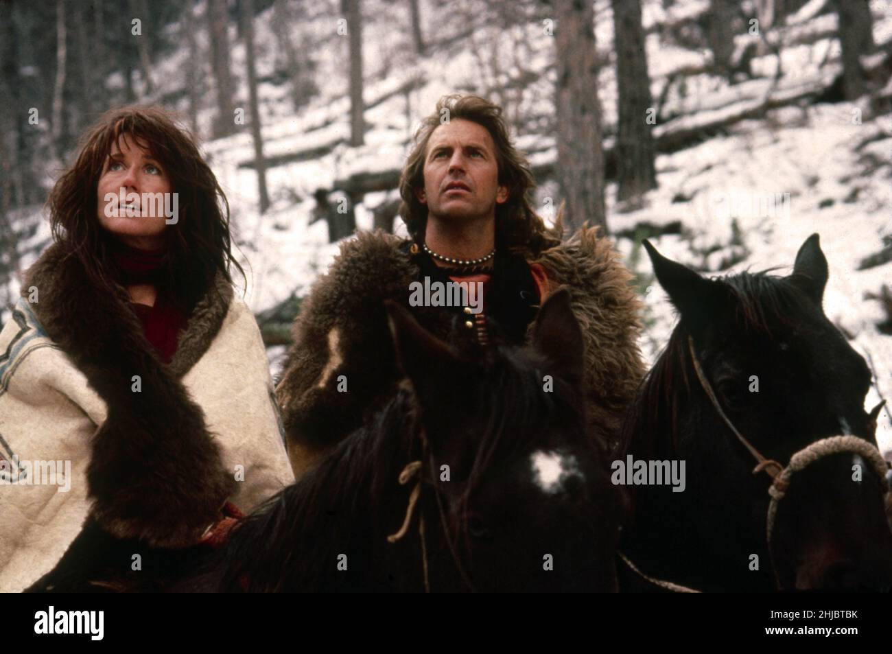 Der mit dem Wolf tanzt Jahr: 1990 USA Kevin Costner Mary McDonnell Regie: Kevin Costner Stockfoto