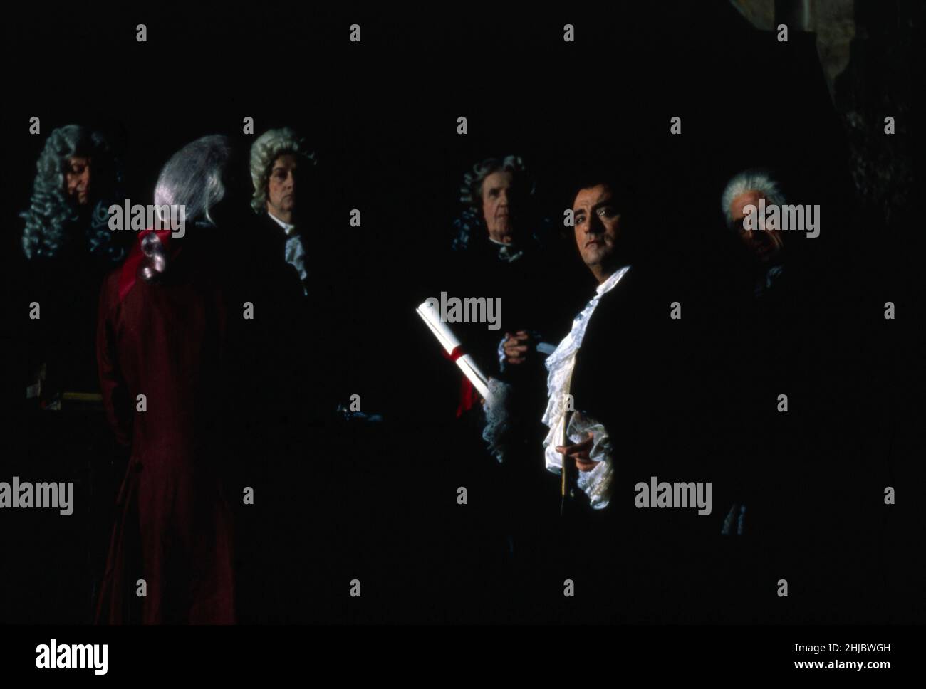 Les Jupons de la Revolution (Mini-Serie) TV-Serie 1989 Frankreich Folge 1 : Marat Regie: Maroun Bagdadi Richard Bohringer Stockfoto