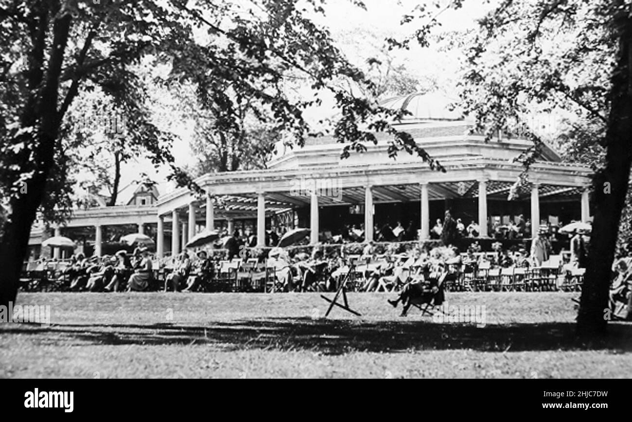 Sun Pavilion, Harrogate, Anfang 1900s Stockfoto