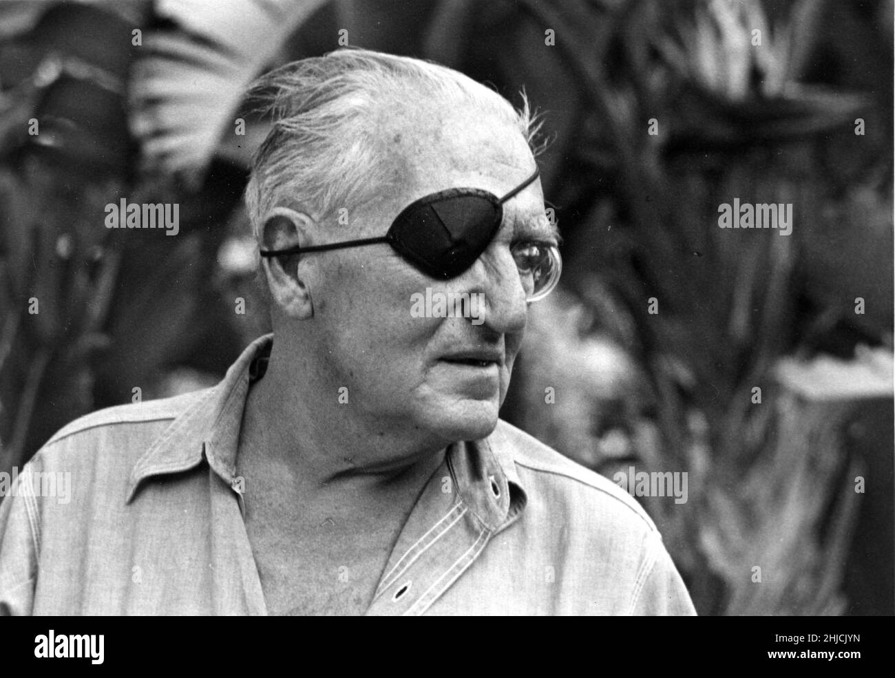 Fritz lang (1890-1976) in Beverly Hills, 1965. Lang war ein österreichischer Filmemacher, Drehbuchautor und gelegentlicher Filmproduzent und Schauspieler. Als einer der bekanntesten √©migr√©aus der deutschen Schule des Expressionismus wurde er vom British Film Institute als 'Master of Darkness' bezeichnet. Zu seinen bekanntesten Filmen gehören der bahnbrechende Metropolis (der teuerste Stummfilm der Welt zum Zeitpunkt seiner Veröffentlichung) und M, der vor seinem Umzug in die USA entstanden ist und als Vorläufer des Filmgenres Noir gilt. Stockfoto