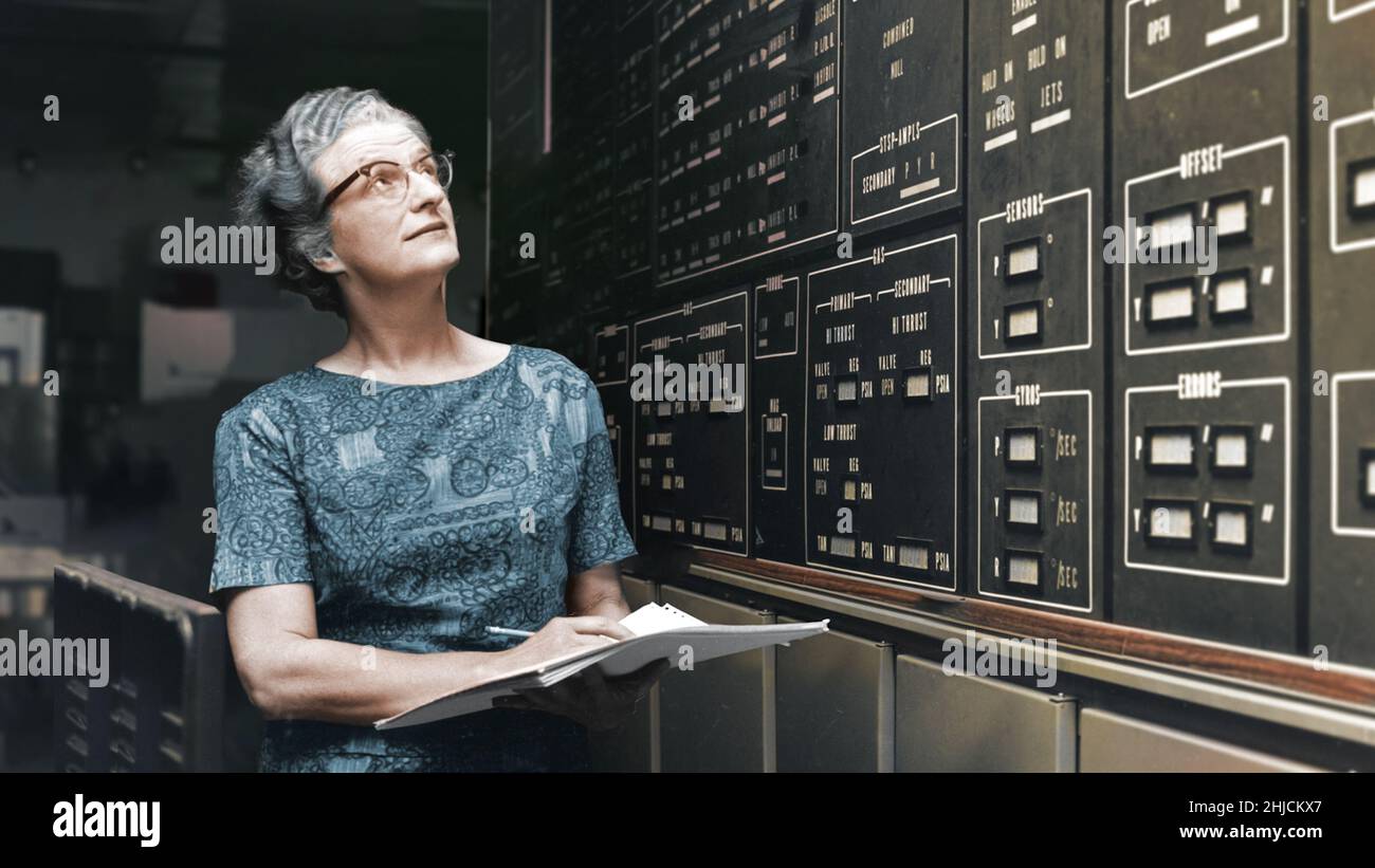 Dr. Nancy G. Roman, NASA's First Chief of Astronomy, bekannt für ihre Rolle bei der Planung des Hubble-Weltraumteleskops. Im Mai 2020 wurde die Mission des Wide Field Infrared Survey Telescope in Anerkennung der grundlegenden Rolle von Roman auf dem Gebiet der Weltraumastronomie in das römische Weltraumteleskop Nancy Grace umbenannt. Stockfoto