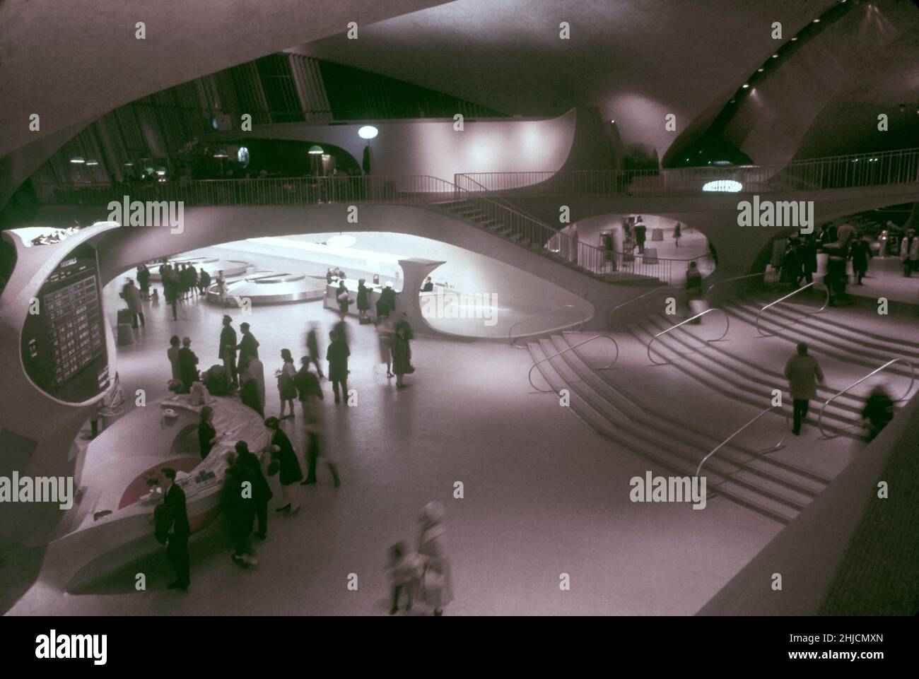 TWA Terminal, JFK Airport 1967. Stockfoto