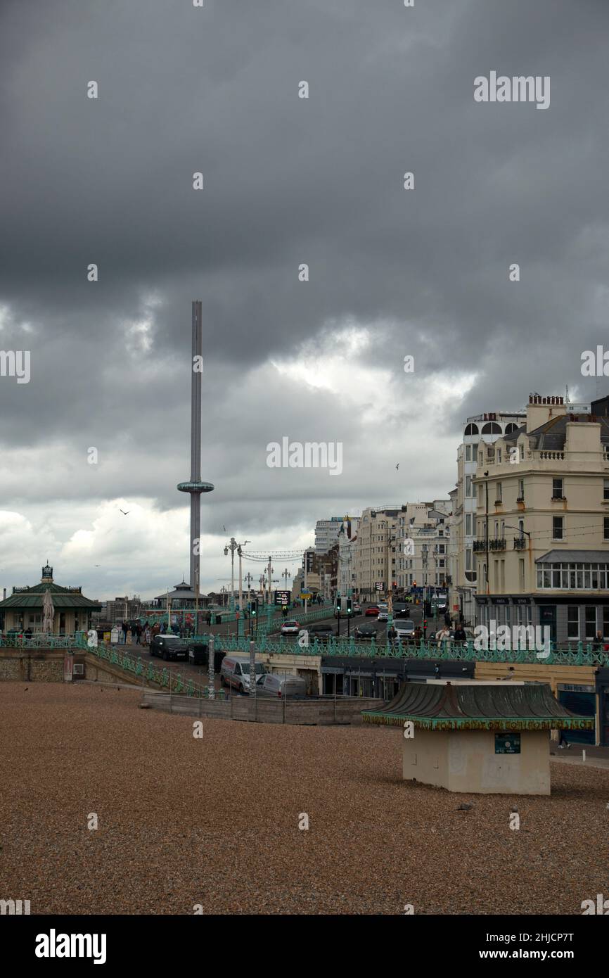 Brighton Meer Stockfoto