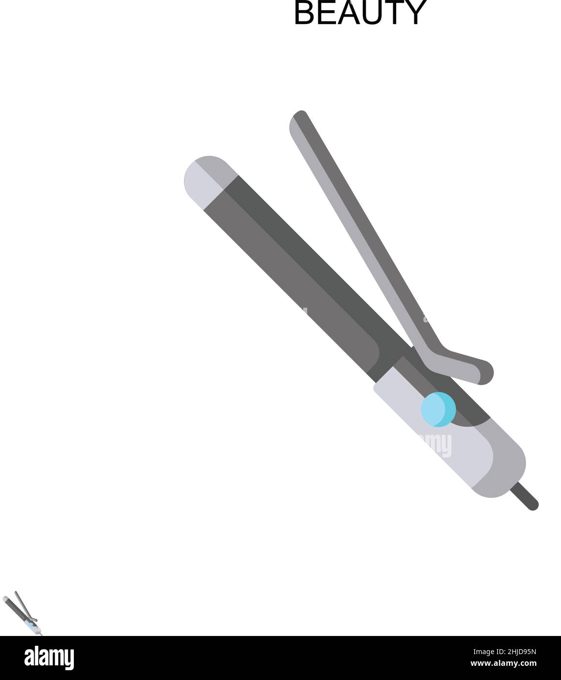 Beauty Simple Vektor-Symbol. Illustration Symbol Design-Vorlage für Web mobile UI-Element. Stock Vektor Beauty Simple Vektor-Symbol. Illustration Symbol Design-Vorlage für Web mobile UI-Element. Stock Vektor