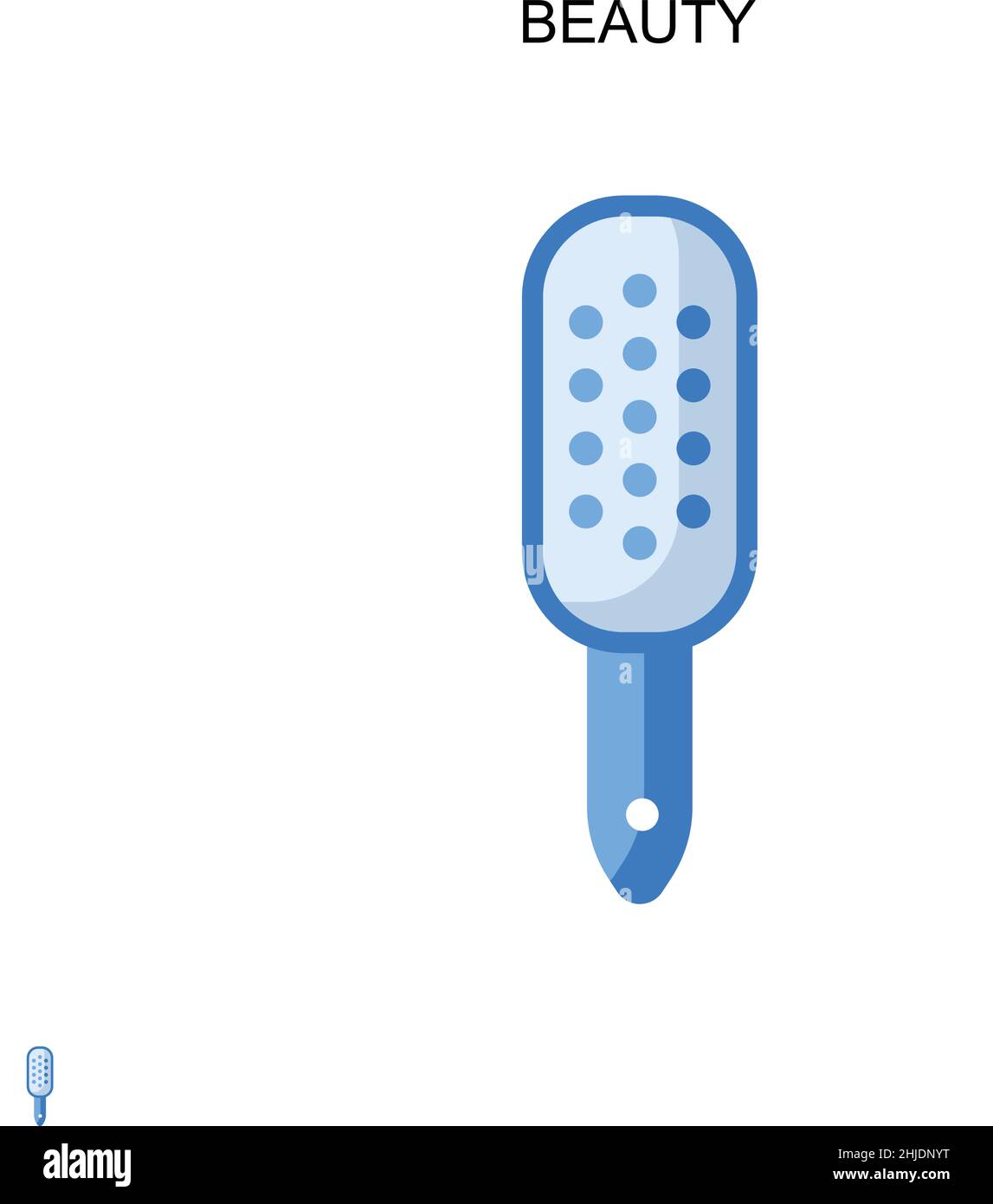 Beauty Simple Vektor-Symbol. Illustration Symbol Design-Vorlage für Web mobile UI-Element. Stock Vektor Beauty Simple Vektor-Symbol. Illustration Symbol Design-Vorlage für Web mobile UI-Element. Stock Vektor