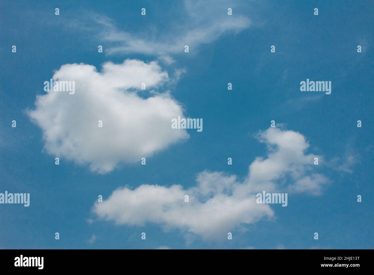 blauer Himmel mit der cloud Stockfoto