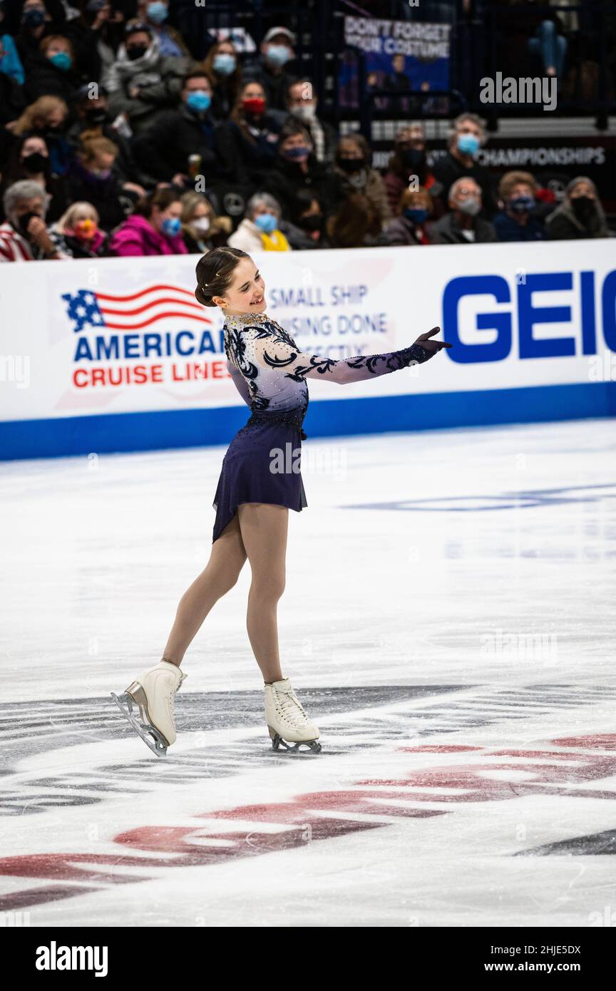 Isabeau Levito Free Skate 2025 Danna Elfreda