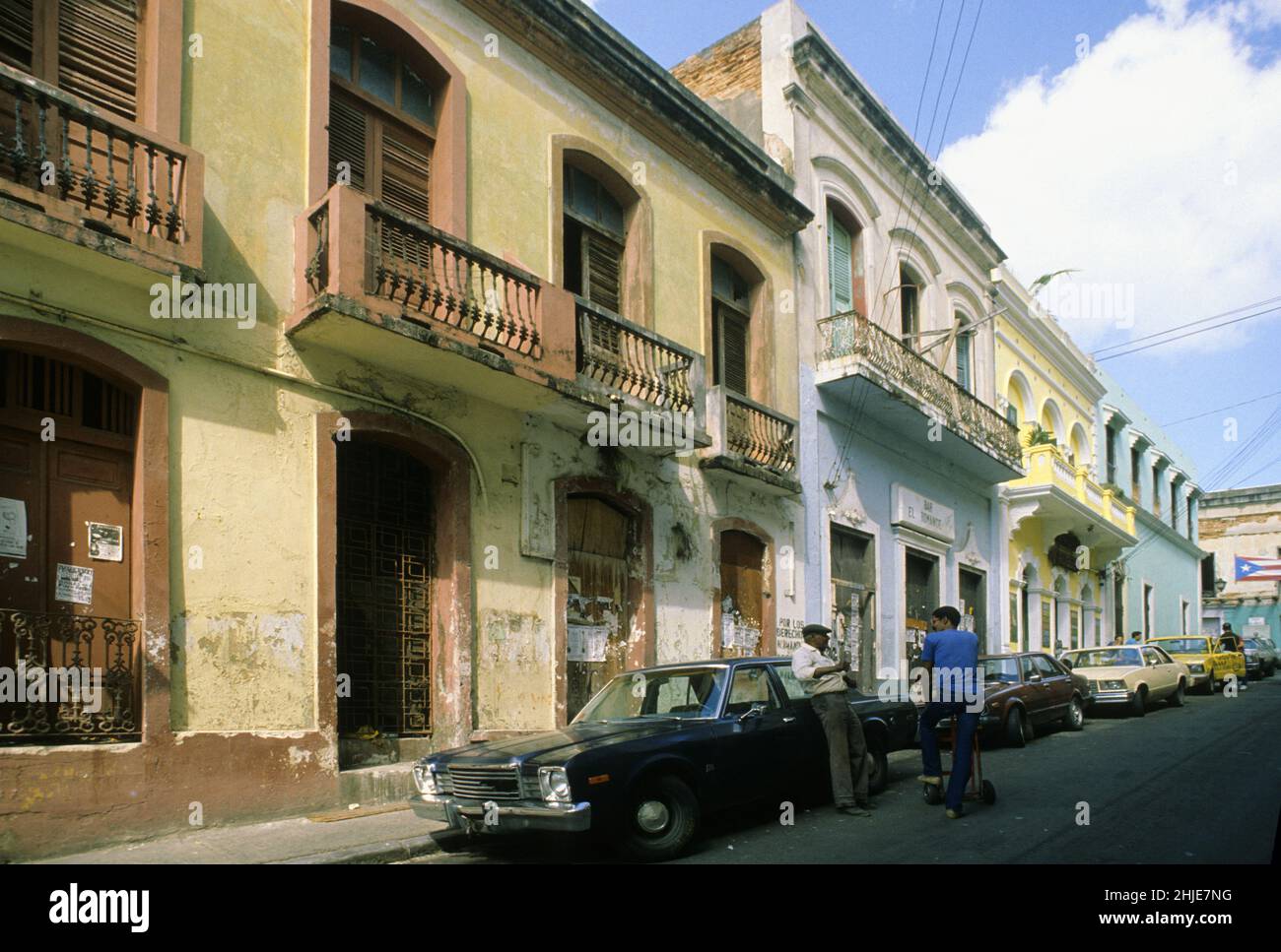 vereinigte staaten porto rico la perla District san juan Stockfoto
