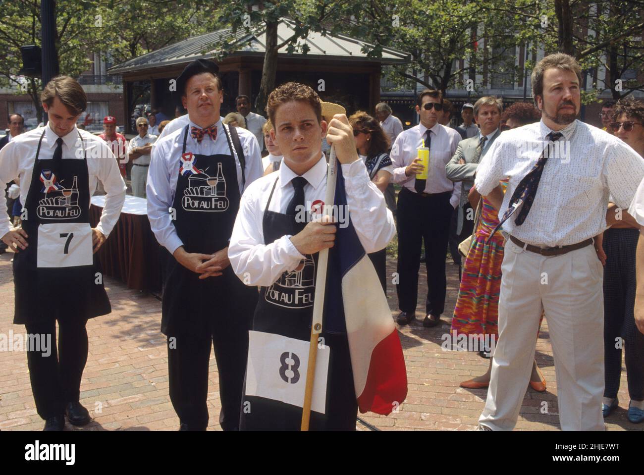 USA New england Vorsehung rhode Island bastille Tag französischer Unabhängigkeitstag bastille Tag Stockfoto