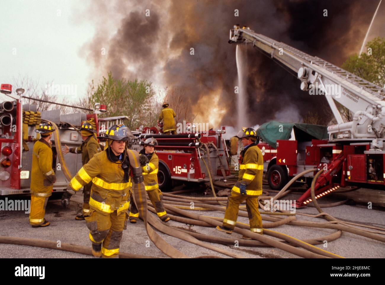 FEUER Stockfoto