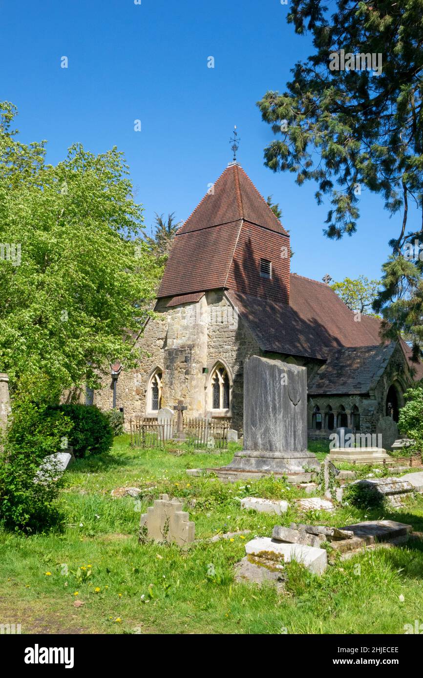 Church-in-the-Wood, Hollington, St Leonards, Hastings, East Sussex, VEREINIGTES KÖNIGREICH Stockfoto