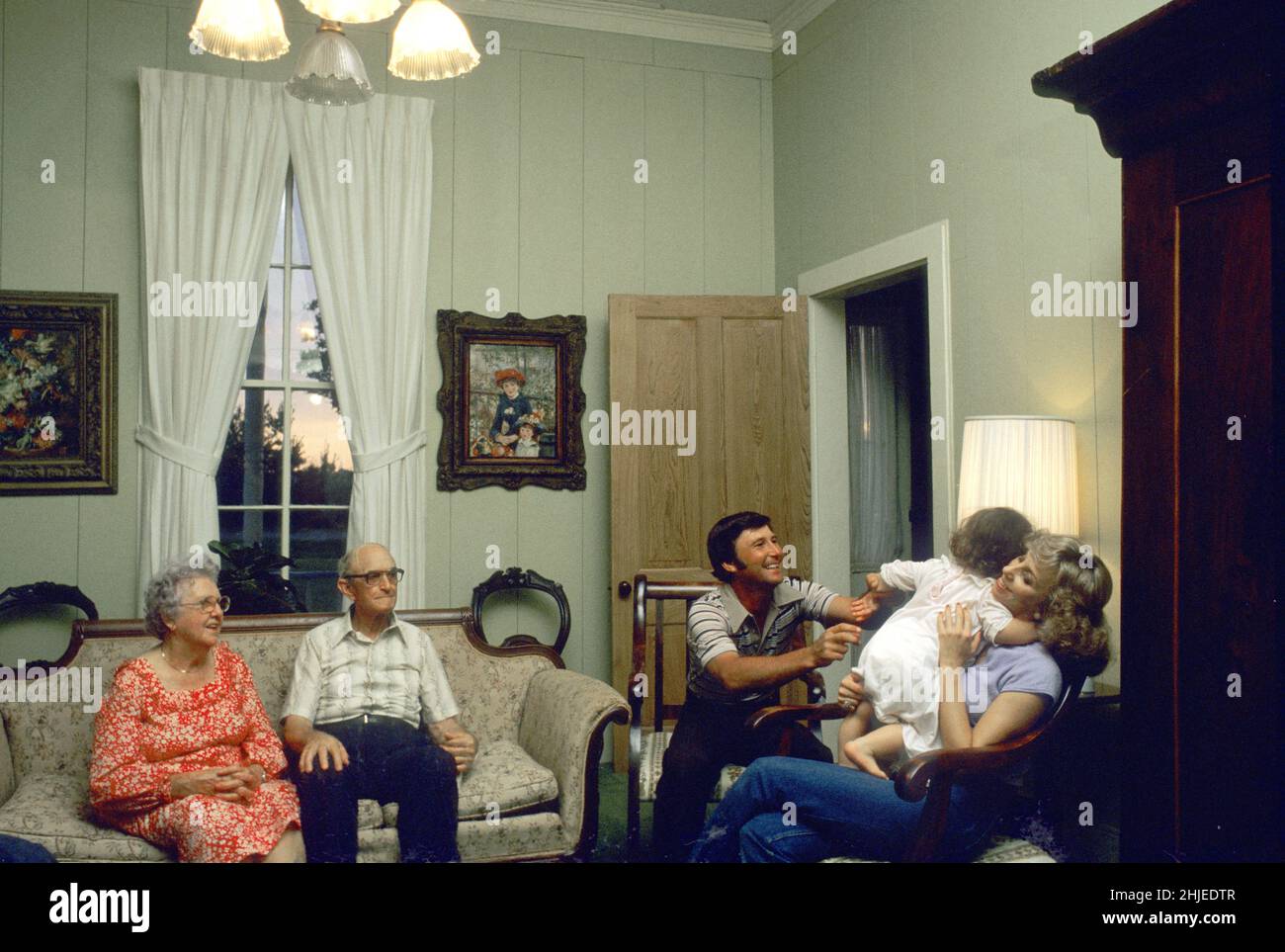 christian Familie usa lafayette Louisiana Stockfoto