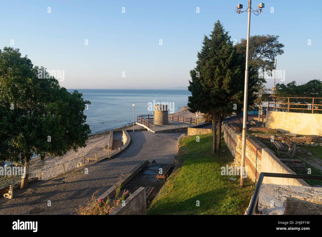 Altstadt von Nesebar, Bulgarien, bulgarische Schwarzmeerküste Stockfoto