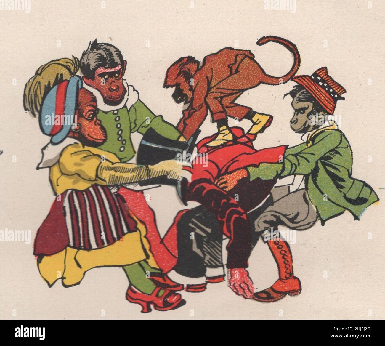 affe-cartoon-illustration-stockfotos-und-bilder-kaufen-alamy